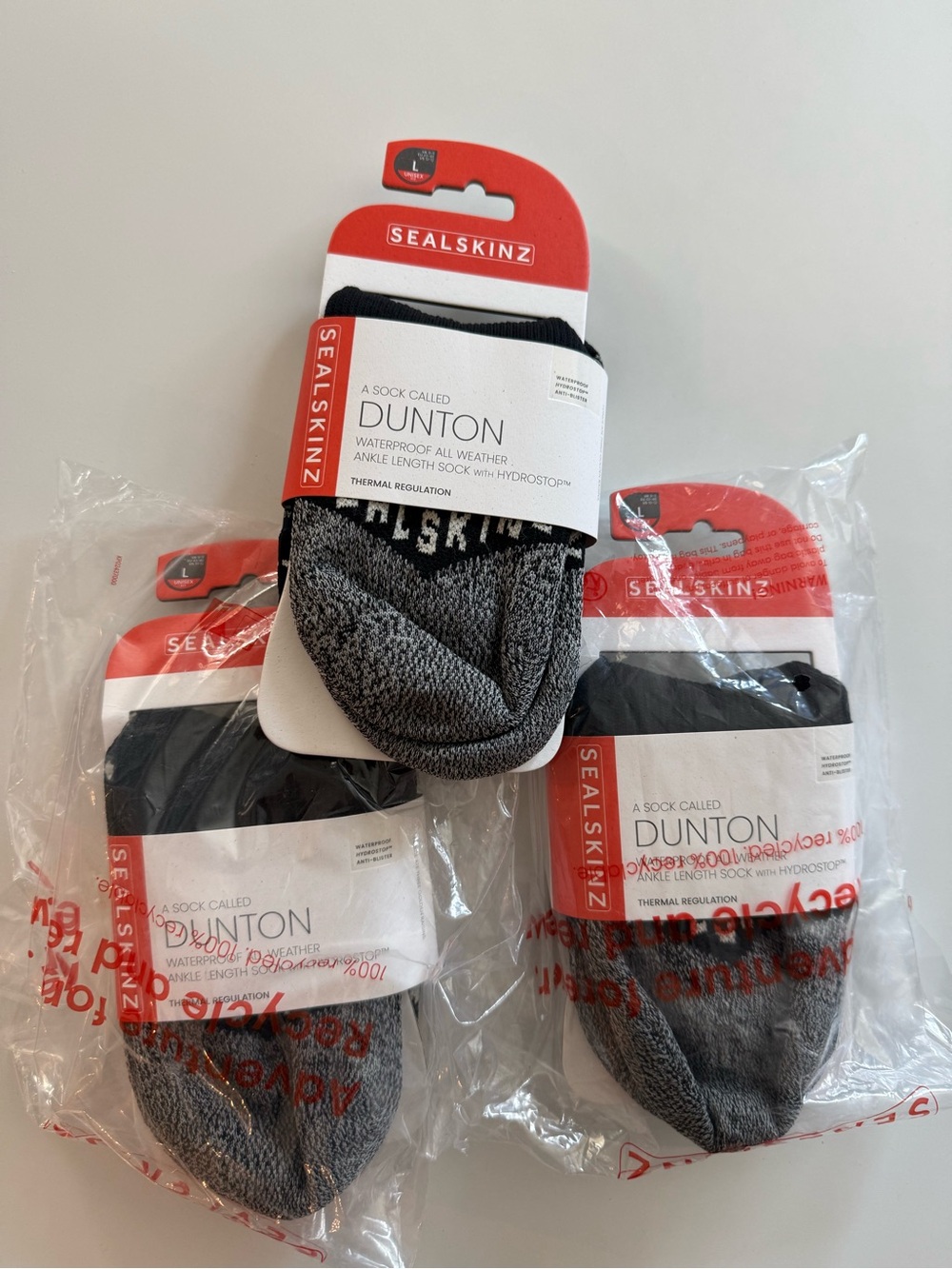 Sealskinz Dunton Waterproof All Weather Ankle Length Sock with Hydrostop